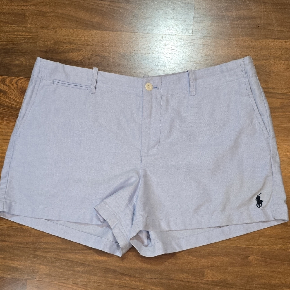 Ralph Lauren Light Blue Women’s Cotton Shorts